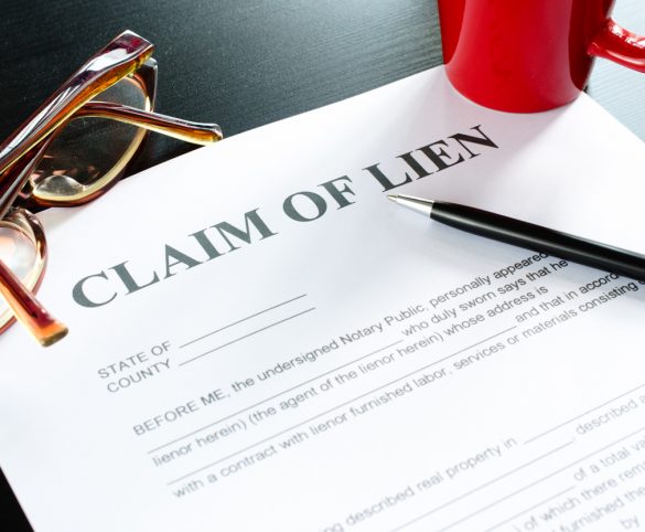 The Problems Caused by Unresolved Liens